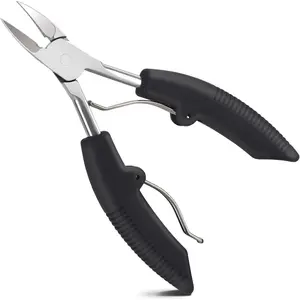 Professional Heavy Duty Stainless Steel Ingrown Toenail Clippers Trimmer Pedicure Tools for Thick Nails & Ingrown Toenails