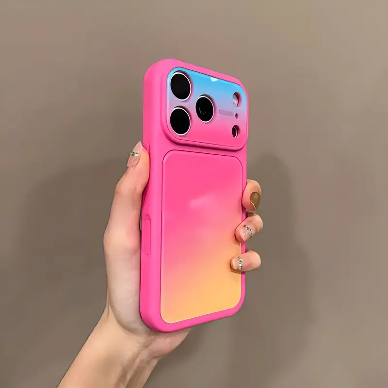 [Flash Fit] Gradient Color-Changing Full Coverage Phone Case - Compatible with iPhone 17 Pro Max, 16 Pro, 15, 14, 13