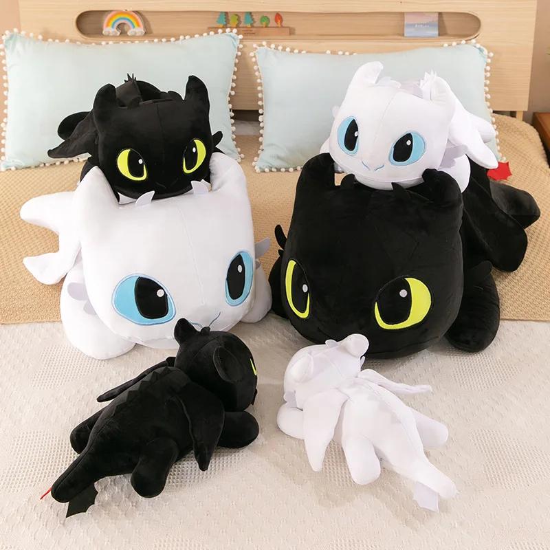 15.75in Little Flying Dragon Plush Toy Party Models Toothless Doll Pillow Girls Birthday Gift Dolls