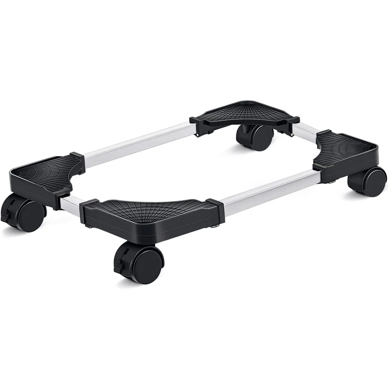 Mobile CPU Stand Adjustable  Tower Stand Fits  PC | Adjustable Length & Width, 4 Caster Wheels PC Floor Stand for Carpet Fits Office, Gaming  Case