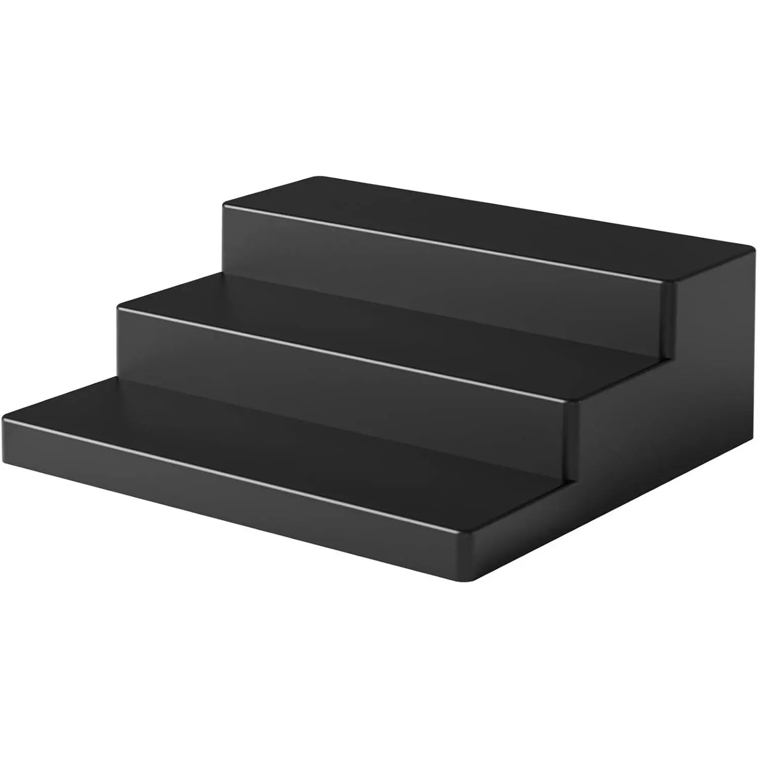 Cologne Perfume Organizer for Men,3 Tier Cologne Display Shelf &  Rack,Black Cupcake Stand and Display Risers for Action Figure, Pop Display,Collectibles,Makeup,Perfume Shelf,1Pcs