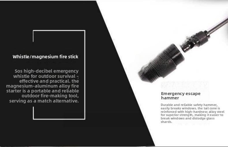 Outdoor Tactical Hammer Axe Multi - purpose Camping Gear Survival Tool for Hiking Car