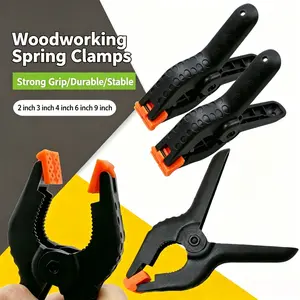 Plastic A-Frame Spring Clips, 2/3/4/6/9 Inch Woodworking Clamps, Multi-Purpose Strong Hold, Photography, DIY, Canvas, Model Making