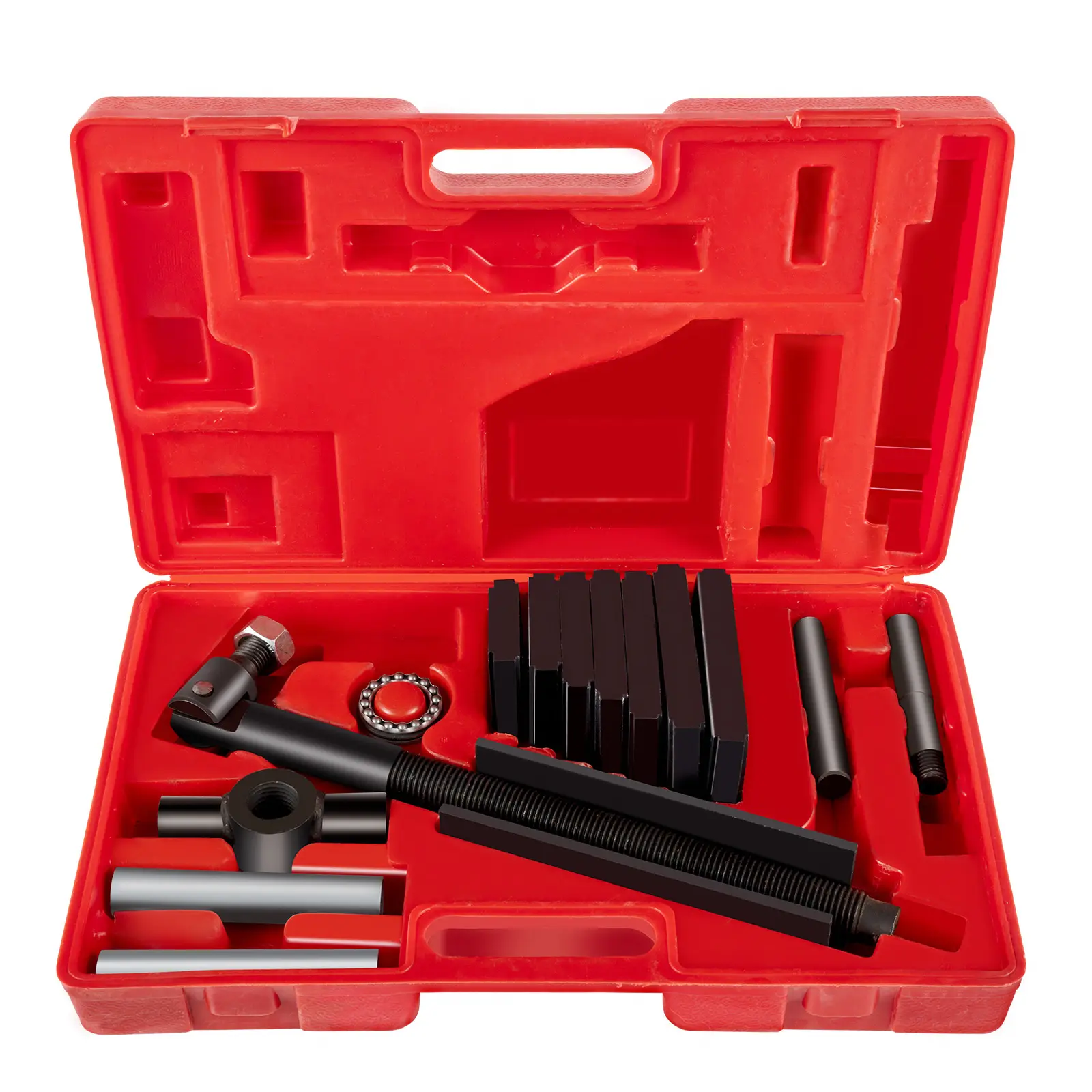 Liner Puller Cylinder Liner Puller, Both Dry-Type and Wet-Type Fit Diameter of 75 mm-138 mm, Diesel Engines Liner Puller Tool, Universal Cylinder Liner Puller Tool Set for Auto Repair