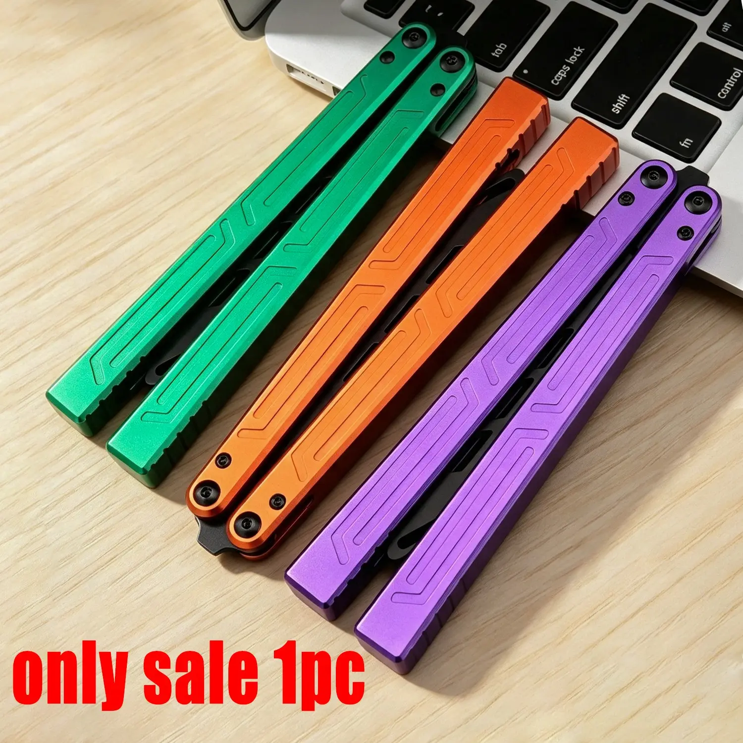 Flip Trainer for Practice, Dull Blade Design, Non-Sharp Style, Ideal Gift for Friends, Perfect for Training Sessions