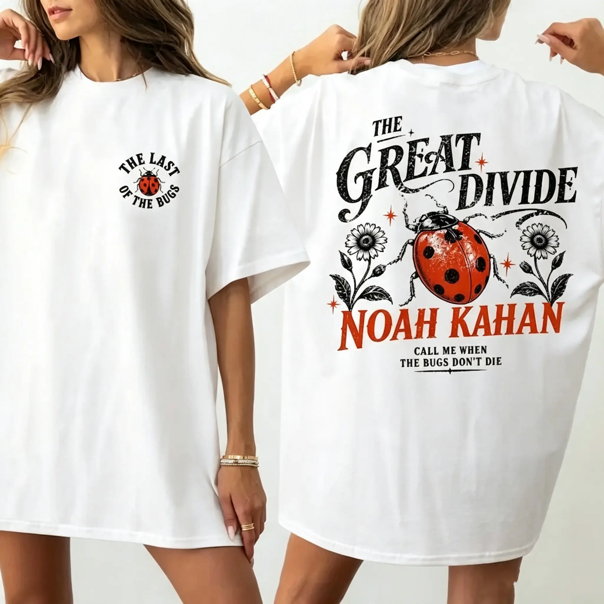 Noah Kahan The Great Divide Tour T‑Shirt, Stick Season Indie Folk Concert Fan Tee