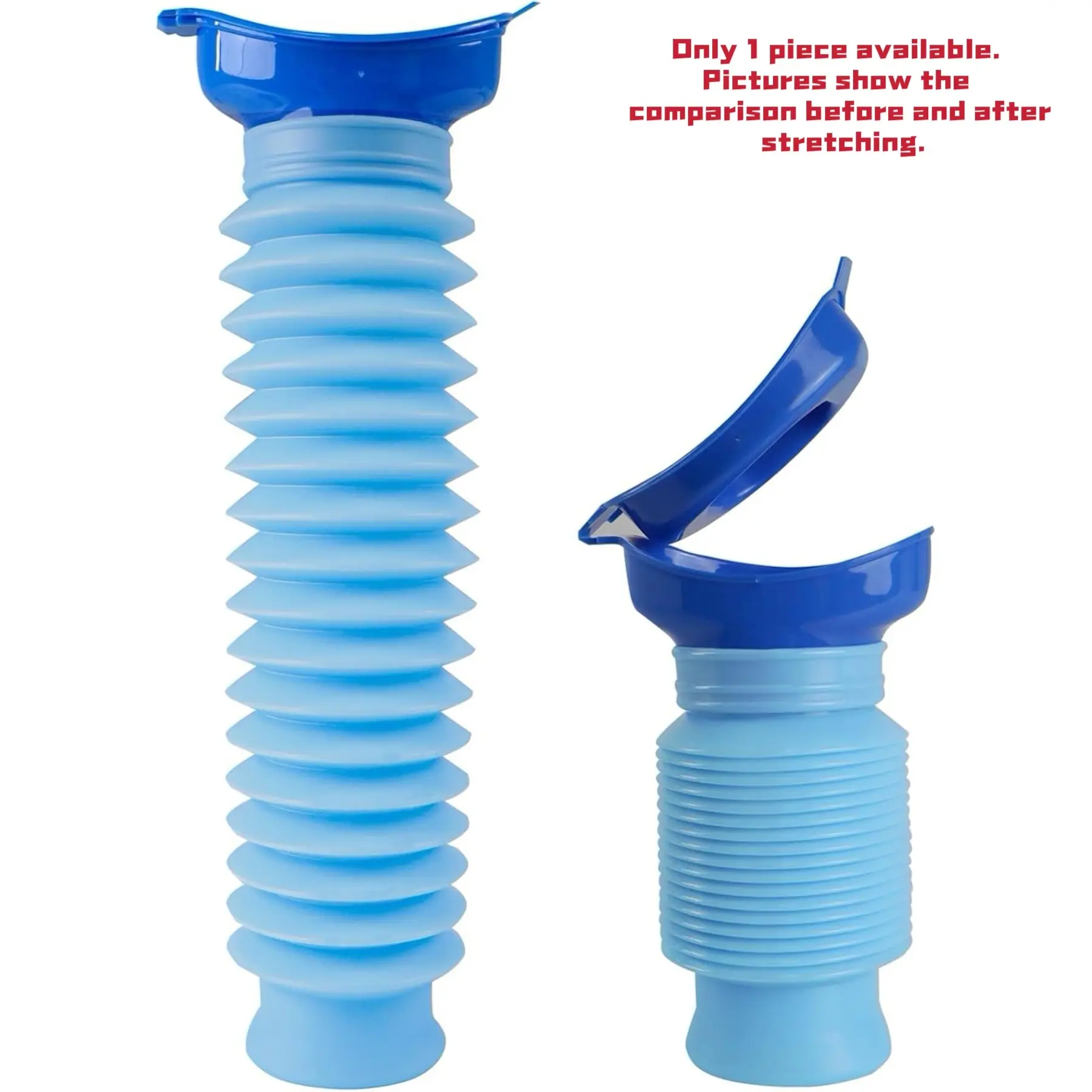 Men's Urine Collector, Portable Folding Urinal, 750ML Foldable Urine Bottle, Emergency Pocket Toilet for Travel, Camping, Traffic Jams