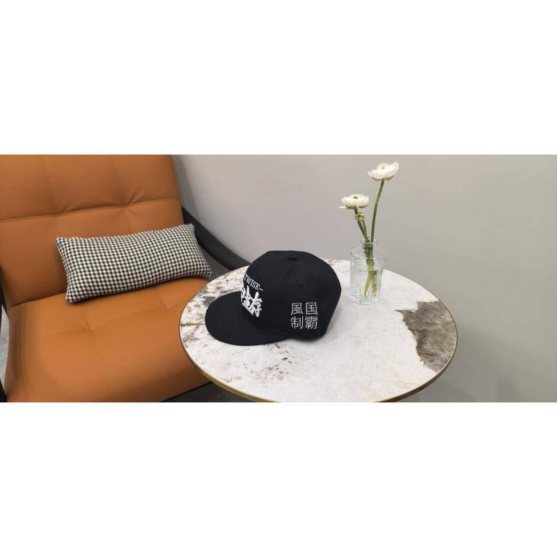 Hip-hop hat, street fashion item, flat-brim cap, baseball cap--question mark style