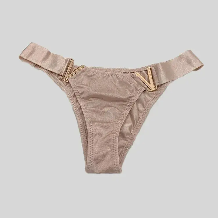 Res Ispa Loquitur Swim - V Buckle Ice Silk Brief - Pink - Medium (AU10)