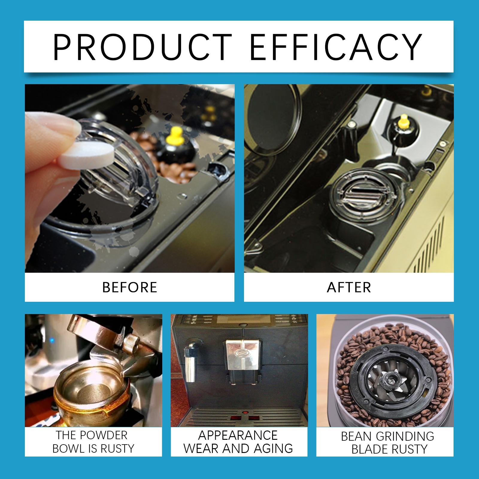 Jue Fish Coffee Machine Cleaning Tablets, Coffee Machine Stain And Scale Removal Filter Screen Cleaning, Household Universal Cleaning Tablets