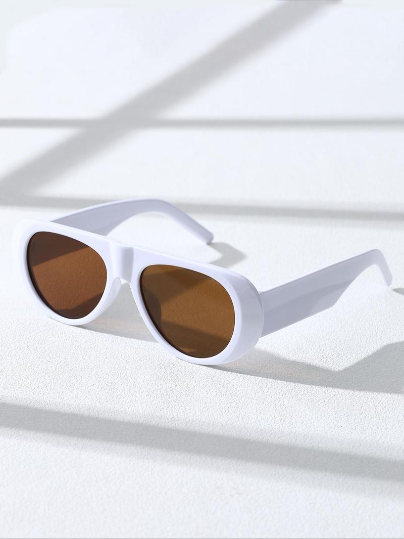 Unisex Vintage Style Sunglasses, Classic Shades, Summer Trendy Casual Sunglasses for Everyday Use, Fashion Sunglasses for Outdoor Activities