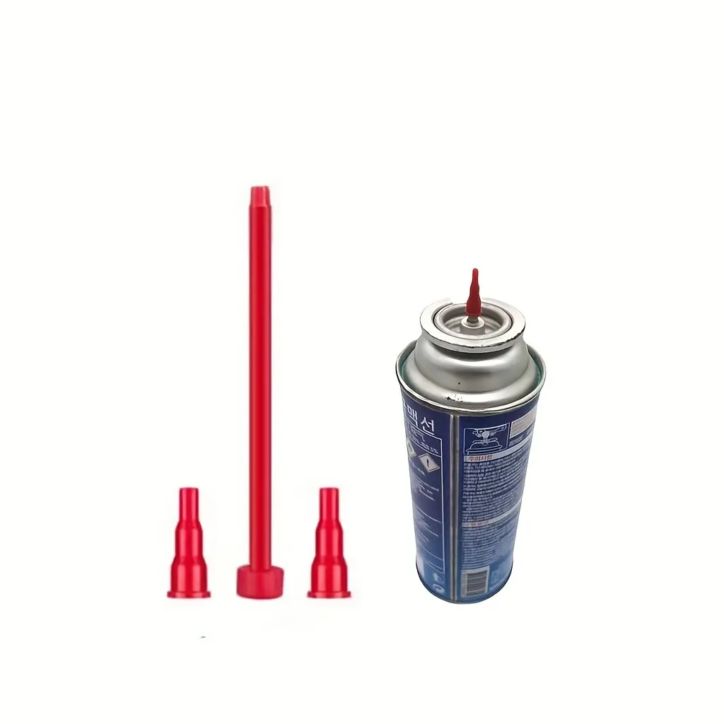RV Accessories Butane Tank Filling Connector Kit, Plastic Adapter, Convert Liquid Storage to Rechargeable Butane Head, Durable Design