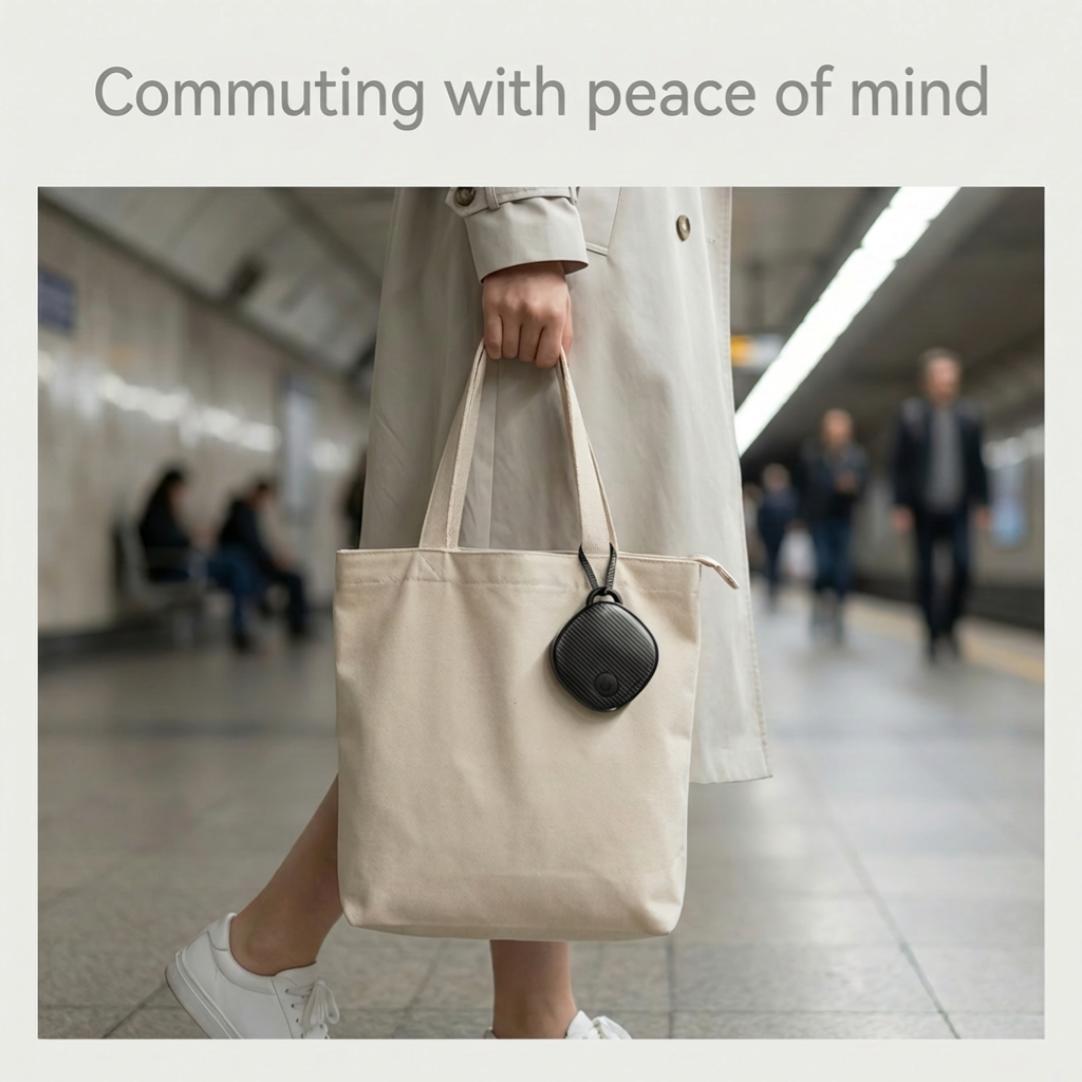 UEGOGO Mini GPS Tracker, Smart Locator, Item Finder — Tracking Device Designed Specifically for Pets (Dogs & Cats), Luggage and Wallets; Compatible with Apple “Find My” (iOS Only); Item Locator