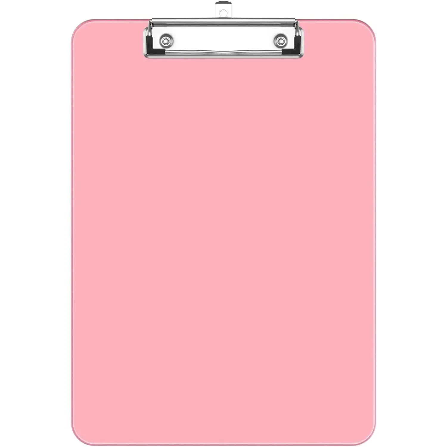 Plastic Clipboards, 8.5 x 11 Translucent Clip Board | 12.5 x 9 in Standard Letter Size for Classroom, Office ,  to School,