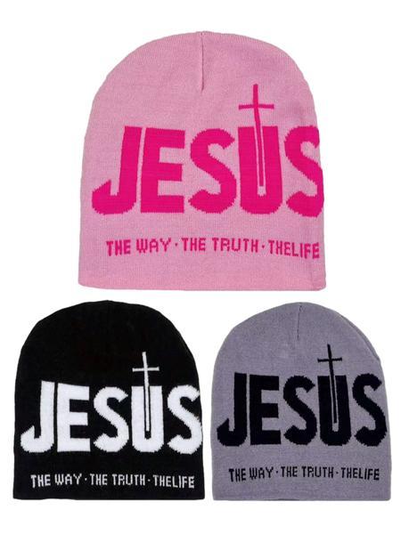 Casual Unisex Y2K Letter Jacquard Knit Beanie Hat with Cross Pattern, Soft Stretch Warm Winter Cap for Men and Women, Trendy Streetwear Style Ideal for Outdoor Sports, Travel, Skateboarding, and Daily Cold Weather Outfits new wear Heart design stylish Spr