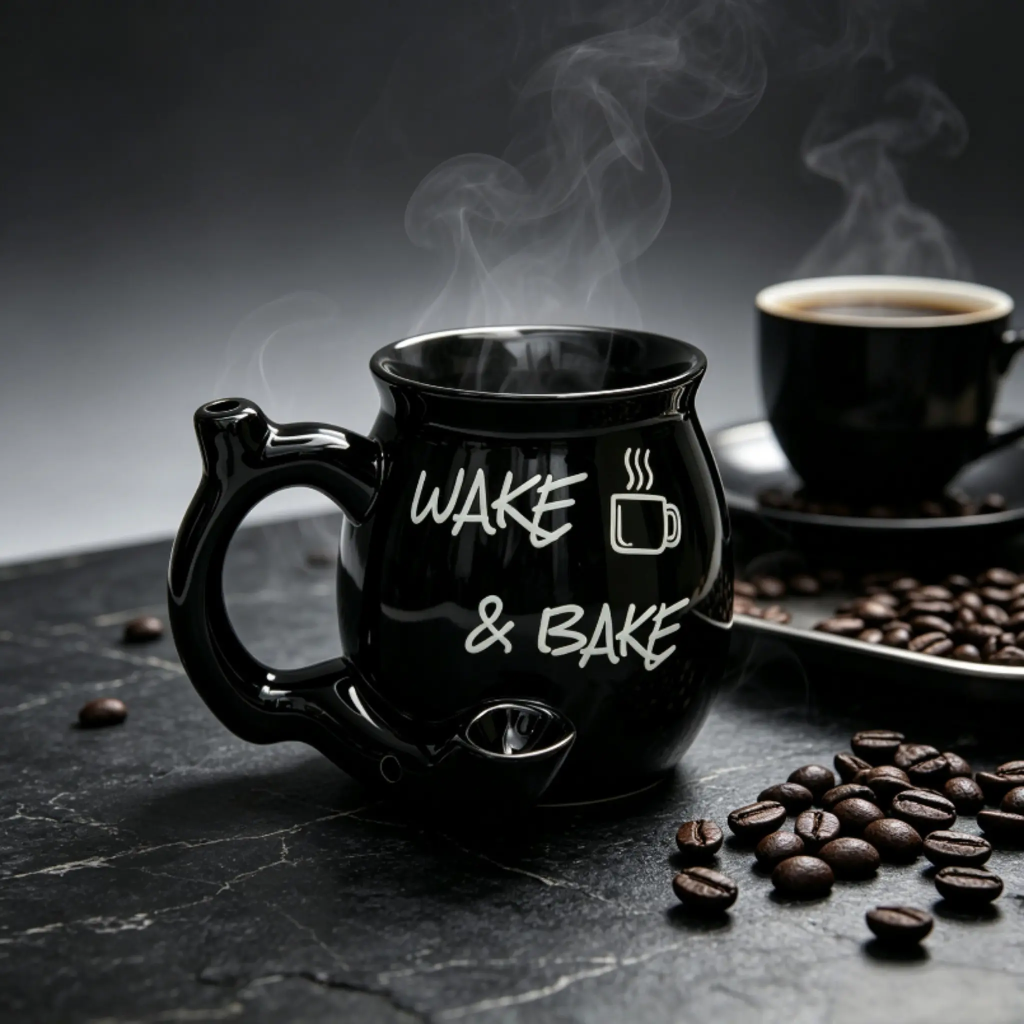 Creative Ceramic Mug, Large Capacity Coffee Cup, Personalized Decorative Cup, High-End Office Coffee Cup, Home Use Drinking Cup