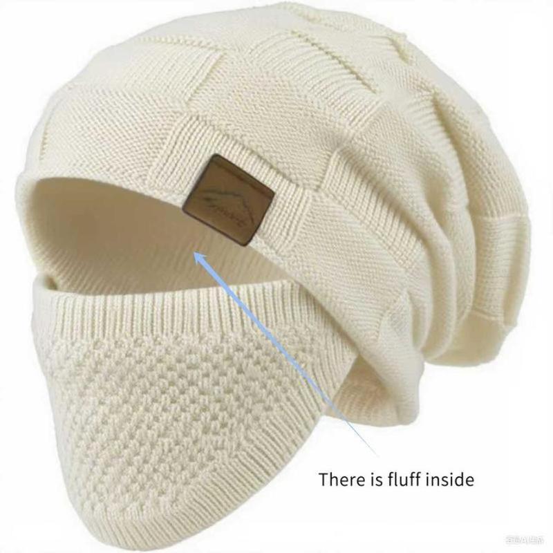 Unisex 2-in-1 Knit Hat & Face Mask Set - Lightweight Warm Windproof, Soft Stretchy Full Coverage, Viral Pick for Skiing Snowboarding Cold Weather Outdoor Gear Unisex 2-in-1 Knit Hat & Face Mask Set - Lightweight Warm Windproof, Soft Stretchy Full Coverage, Viral Pick for Skiing Snowboarding Cold Weather Outdoor Gear