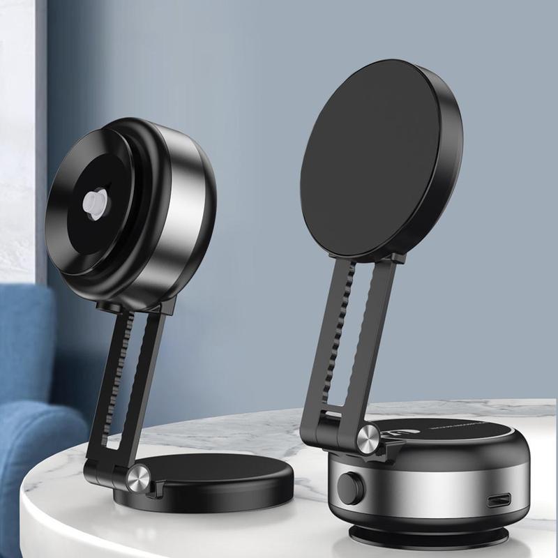 Magnetic Car Phone Holder, Foldable Magnetic Car Phone Stand, Durable Dashboard Phone Mount for Smartphones, Cell Phone Car Mount, Mobile Phone Accessories