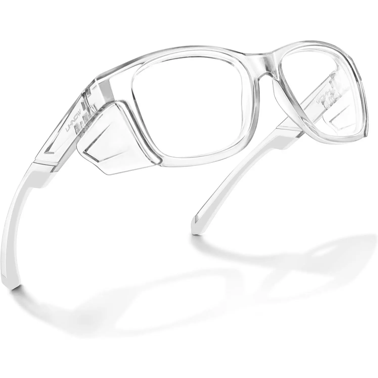 Safety Glasses - Anti Fog Lenses - Eye Protection with Side Shields - ANSI Z87.1 Protective Eyewear - UV Protection