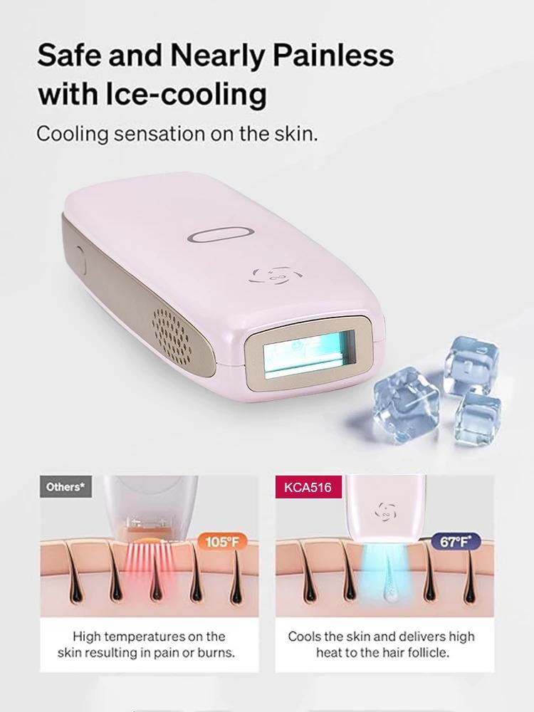 New Trends Dual Pulsed 600nm 72W Sapphire Cooling Freezing Point Hair Remover Laser Hair Removal Instrument IPL Hair Removal