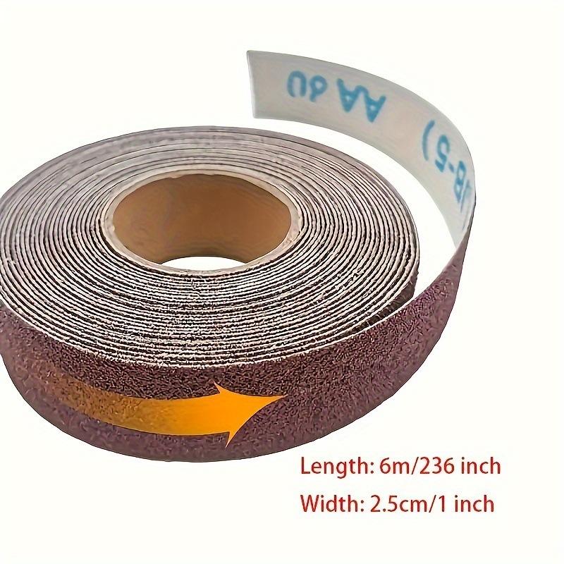 Mixed Grit Sandpaper Roll, 6 Counts Sandpaper Roll for Woodworking, Car Metal-Polishing, Abrasive & Finishing Products, DIY Projects