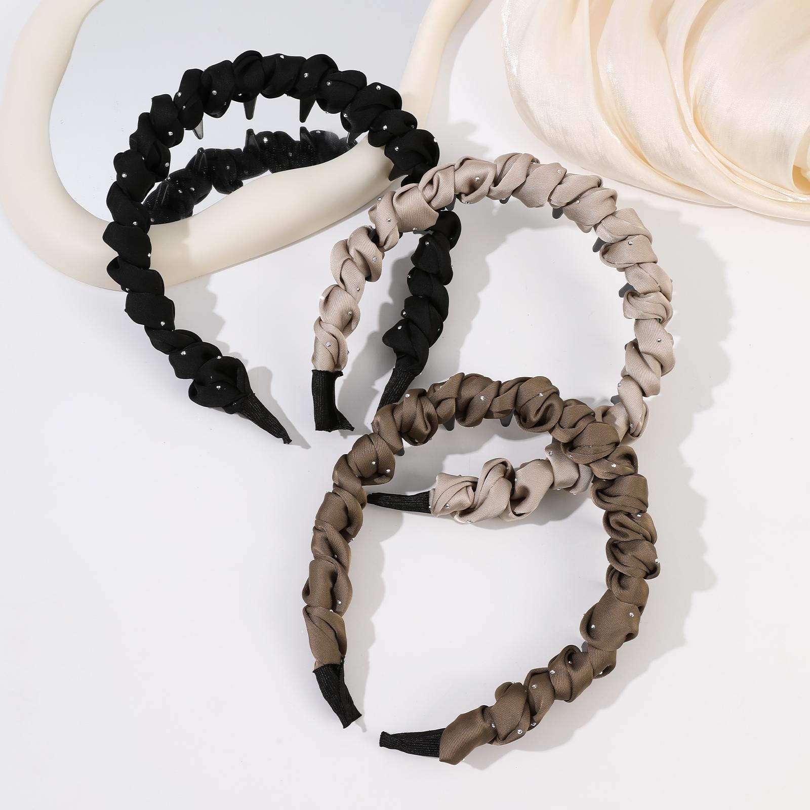 AWAYTR 3Pack Vintage High Cranium Hairband Fashion Headbands with Teeth Comb for Women Party Wedding Home Hairband Hair Accessories AWAYTR 3Pack Vintage High Cranium Hairband Fashion Headbands with Teeth Comb for Women Party Wedding Home Hairband Hair Accessories