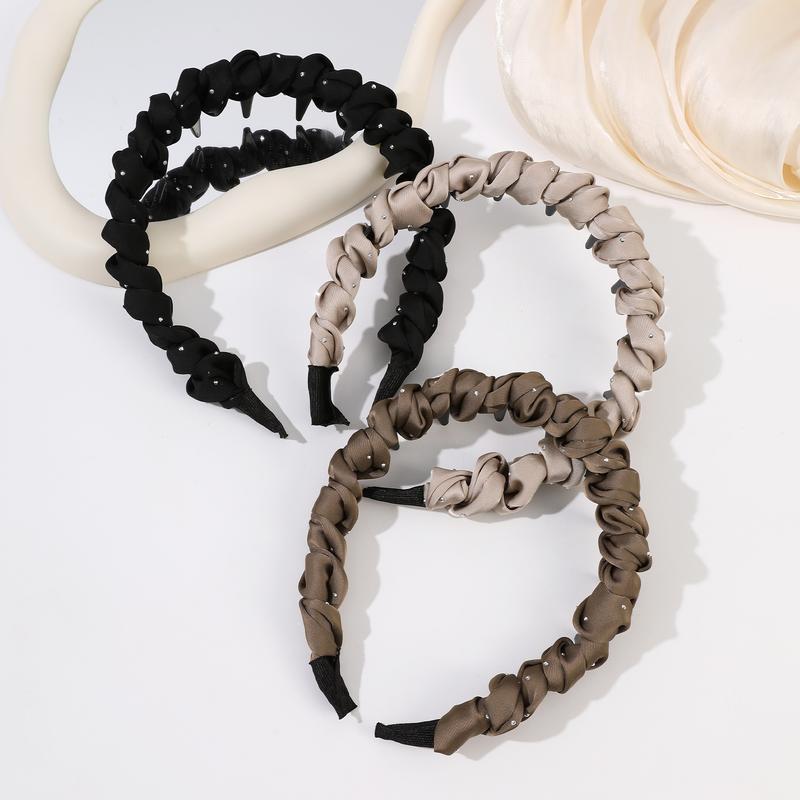 AWAYTR 3Pack Vintage High Cranium Hairband Fashion Headbands with Teeth Comb for Women Party Wedding Home Hairband Hair Accessories AWAYTR 3Pack Vintage High Cranium Hairband Fashion Headbands with Teeth Comb for Women Party Wedding Home Hairband Hair Accessories