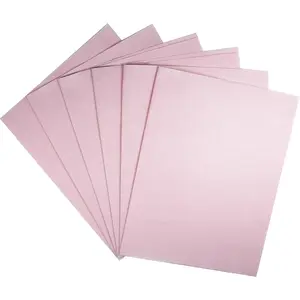 4/6 pc of 12" x 18" 30cmx45cm 16CT Counted Cotton Aida Cloth Cross Stitch Fabric (Pink, 6 pc)