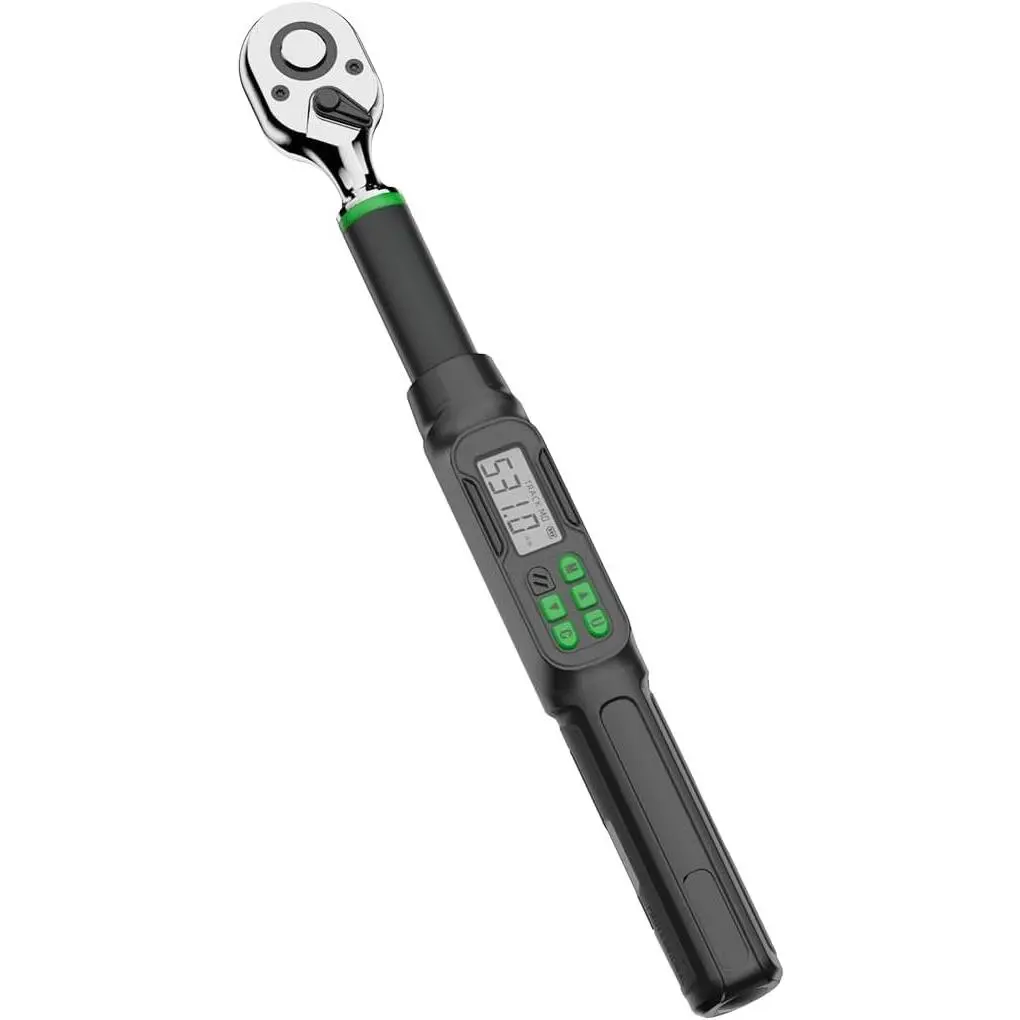 Digital Torque Wrench 3/8 Drive, 2.2-44.3 ft-lbs,Inch Pounds Electric Wrench, Torque Wrenches, Snap  Wench for  &  Maintenance