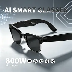 W630 Smart Camera Glasses, 8mp Photochromic Lenses, Touch Control, Bluetooth-compatible, Real-Time Translation, Ideal for Travel & Outdoor Adventures