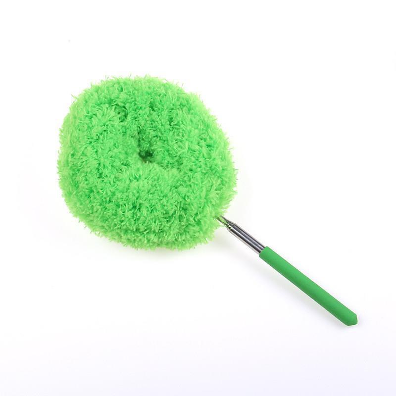 Electrostatic Dust Cleaning Tool, Household Retractable Duster for High Ceiling & Deep Cleaning, Retractable Microfiber Duster, Ceiling Fan Cleaning Brush, Reusable and Effortless Cleaning, Ideal for RV, Home and Daily Use
