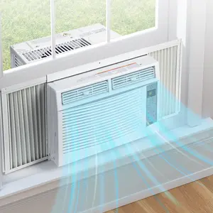 6000 BTU Smart Window Air Conditioner - WiFi & Remote/App Control - Quiet & Energy Efficient with Dehumidifier - Easy Install Kit - Cools up to 250 Sq.ft - 110-115V for Home, Bedroom, Living Room