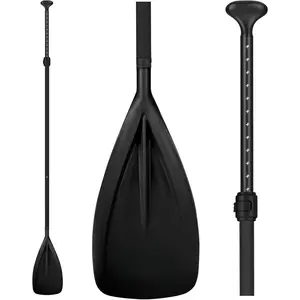 Paddles -  Adjustable Stand up Paddle - Lightweight Oar for , Aluminum Alloy PU Coated Shaft ,