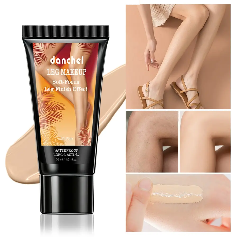 3 Colors Waterproof Transfer-Proof Leg Concealer Foundation, Long-Lasting Wear, Lightweight & Smooth, Creates Flawless Refined Skin, Lazy Girl Friendly