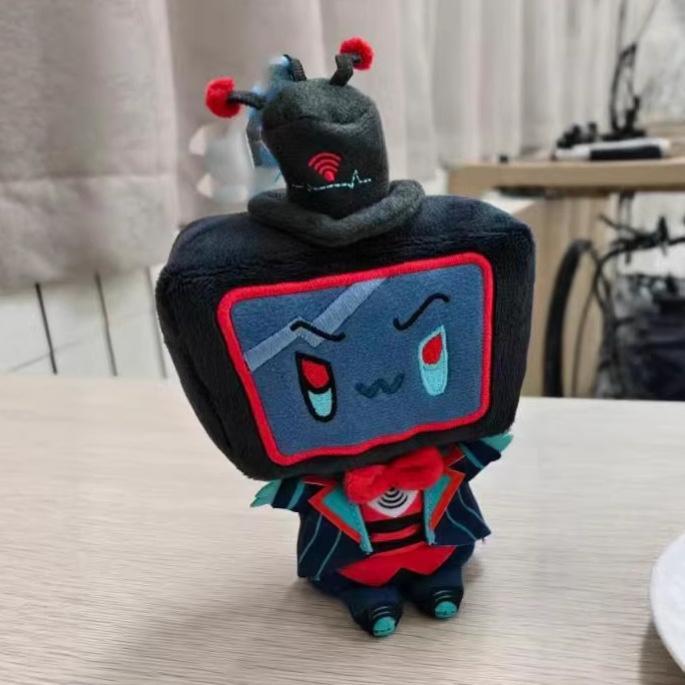 New Anime Hazbins Hotels Plush Doll Cartoon Movie Peripheral Niffty Plushie Soft Stuffed Doll Toy Gift For Kids