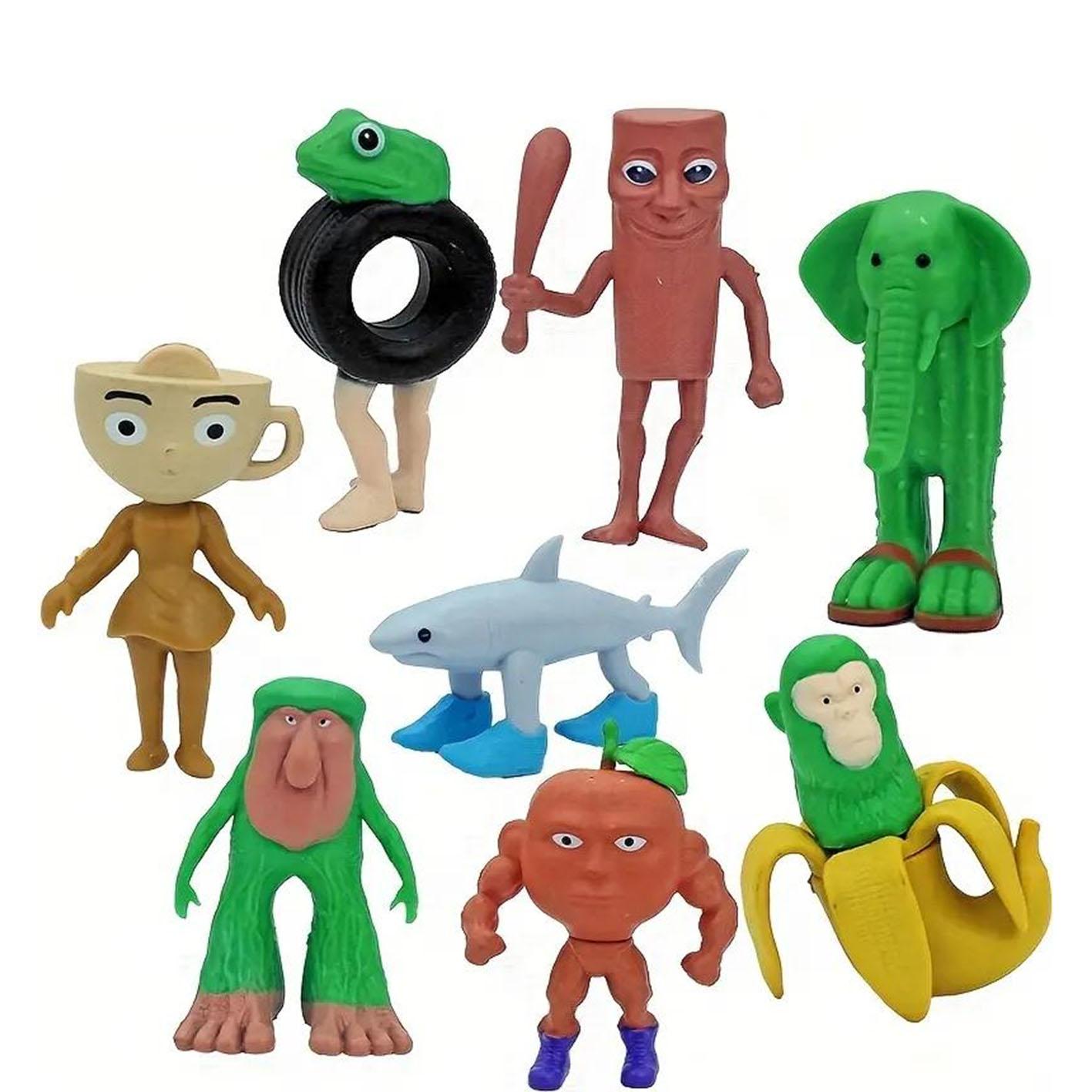 Cartoon Character Model, Cute Cartoon Character Model, Funny Art Decoration Style Holiday Decoration, Suitable for Indoor and Outdoor Party Decoration