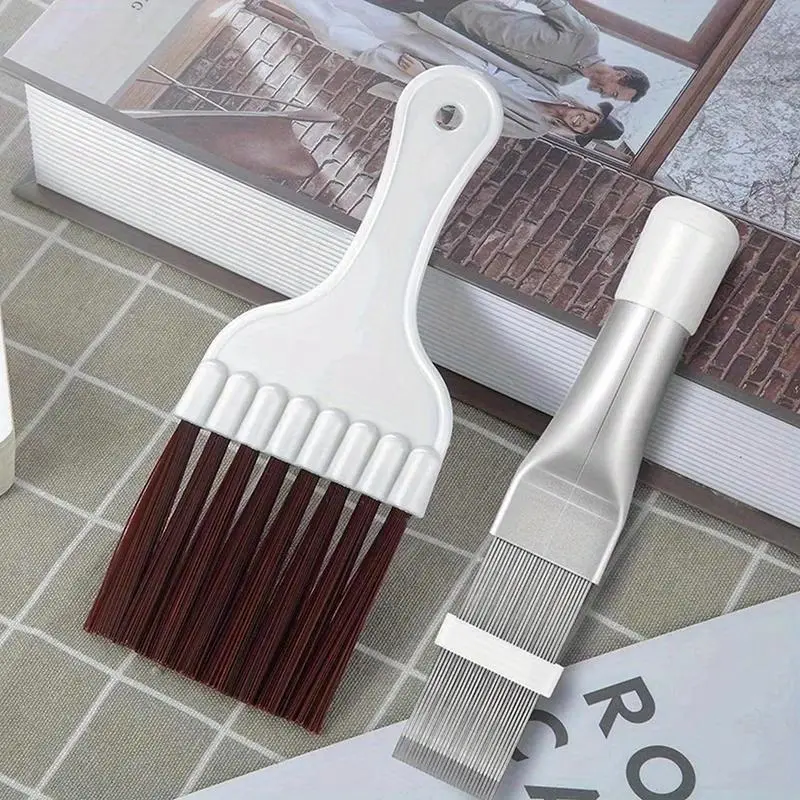 Air Conditioner Condenser Fin Comb Stainless Steel AC Fin Cleaning Brush Air Conditioner Fin Repair Tool Coil Comb Clean Tools Cleaning Supplies