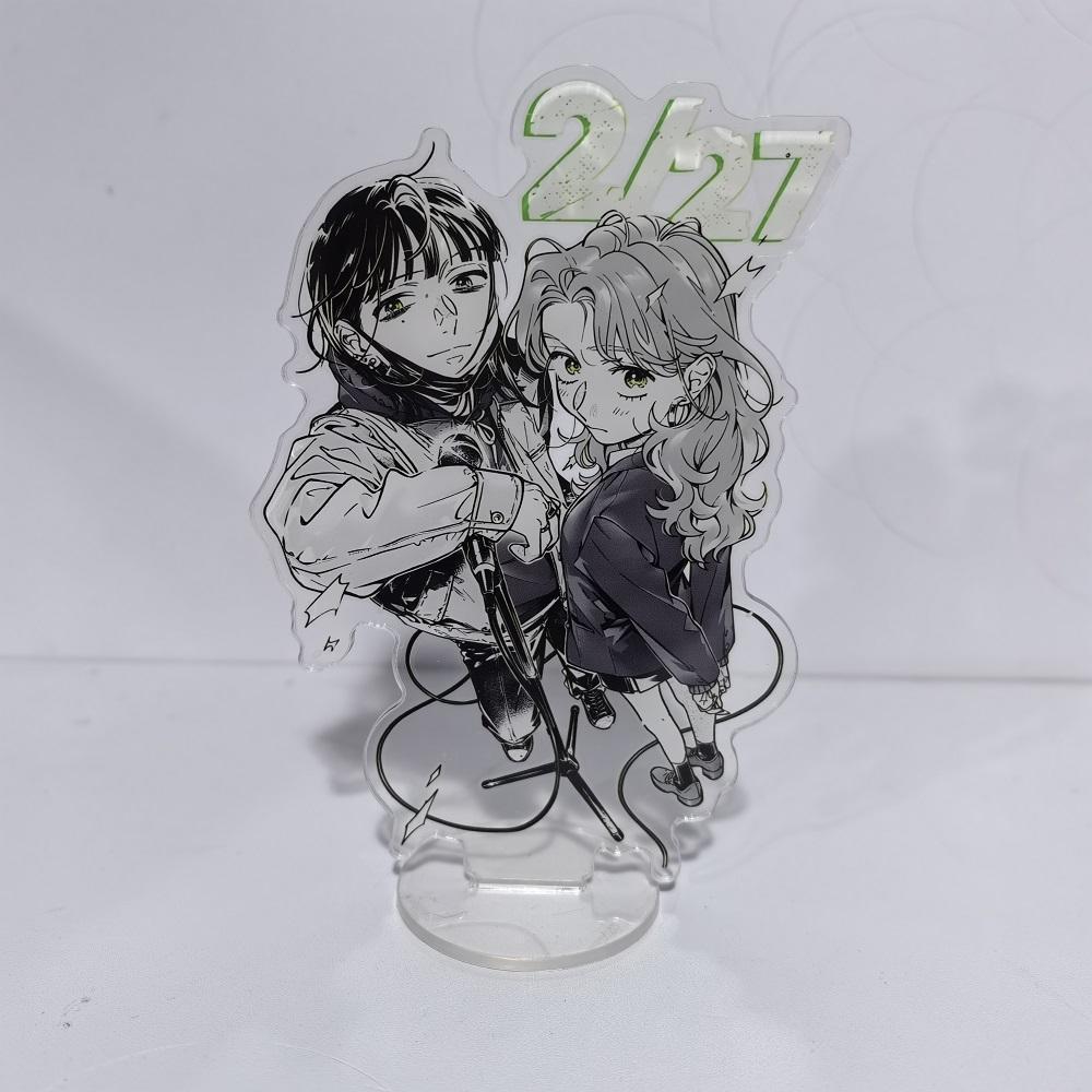 New Anime The Guy She Was Interested in Wasn't A Guy At All Acrylic Stand Tgswiiwagaa Mitsuaya Figure Display Collection Decor