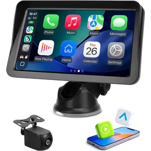 9"   Screen for ,   &  Receiver with 1080P Backup Camera,  Touchscreen, , GPS, Voice Control, Fit for