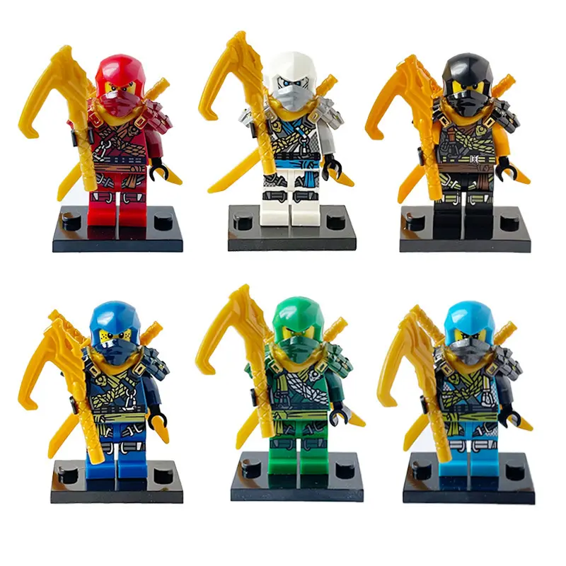 Complete 18 Pack Small Size Fantasy Character Minifigures, Figurines for Collectors, Premium Dual Side Printing Tiny Particle Blocks, Handmade Self-Assemble Creative Ornament Collection for Display & Gift Giving