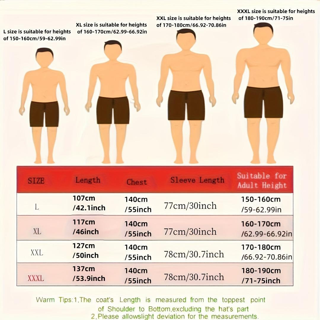 Unisex Black EVA Waterproof Rainproof Raincoat, Long Hooded Rain Jacket for Motorcycle, Cycling, Hiking and Fishing, Lightweight Outdoor Gear