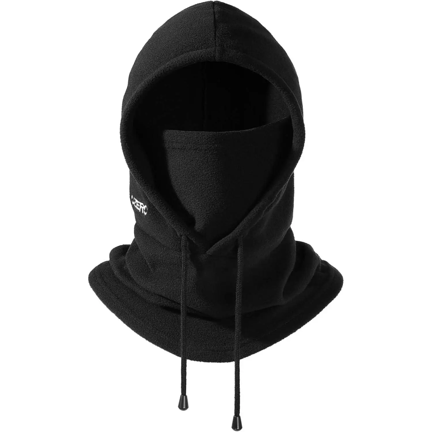 Balaclava Face Mask - Winter Polar Fleece Hooded Sporty Face Covers & Mask for Men, Polyester Adjustable Convertible Hat Scarf, Machine Washable