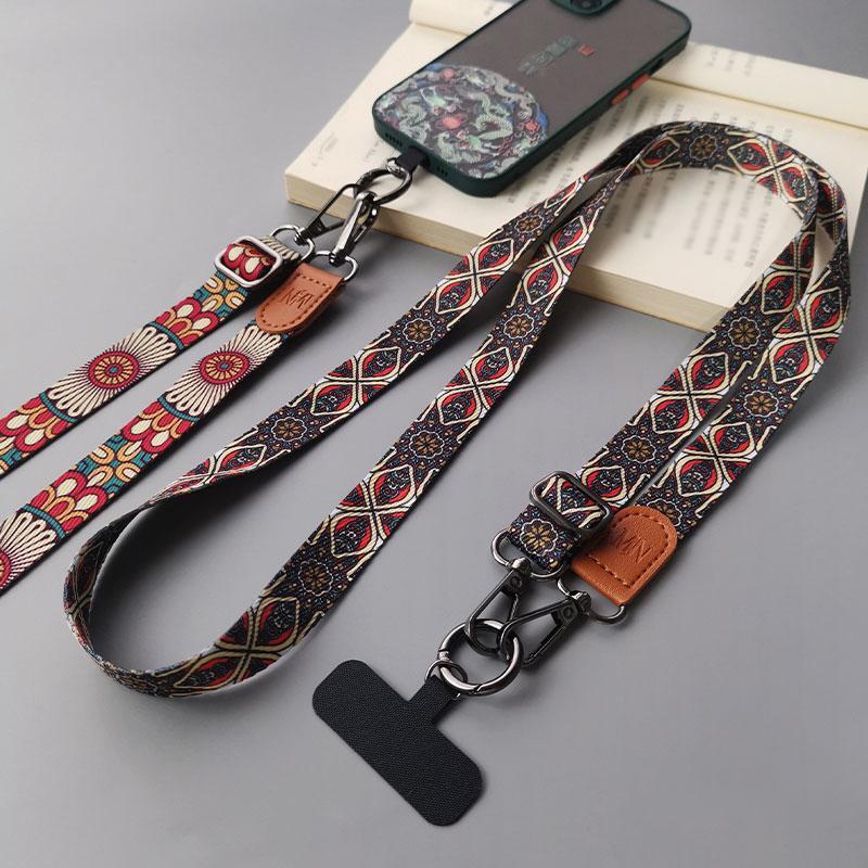 Adjustable Phone Lanyard, Multipurpose Crossbody & Neck Hanging  Dual-purpose Phone Strap, Phone Strap Holder, Phone Charm for Women & Men, Mobile Phone Accessories