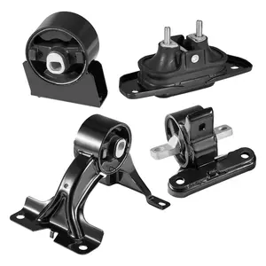 VEVOR Engine Motor Mount and Transmission Mount Kit Replacement, Set of 4, Compatible with 2011–2019 Dodge Journey 3.6L FWD, Replace OE# A5551, A5443, A5632, A5543, Secure Support, Rubber, Iron
