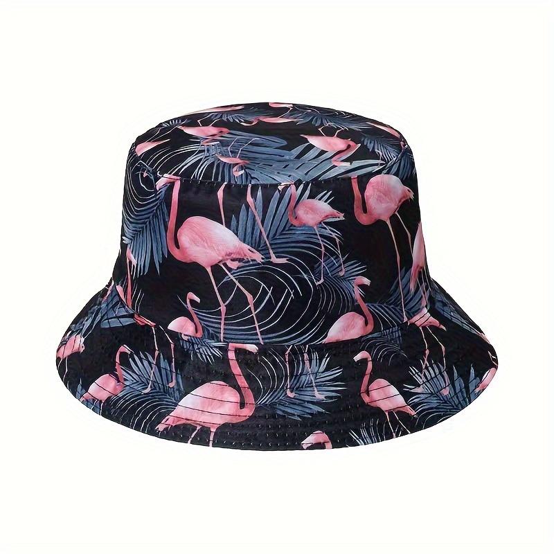 NewCute Cartoon Print Bucket Hat  Animal Graphic Lightweight Sun Hats Outdoor Sunscreen Fisherman Cap