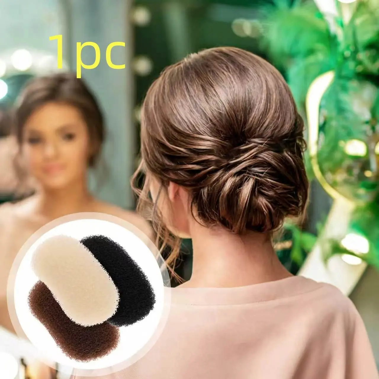 Fashion Hair Clip for Height Increase, Breathable Bb Clip Elevator, Multi-Functional Girl Volumizing Pad, Hairstyling Tool
