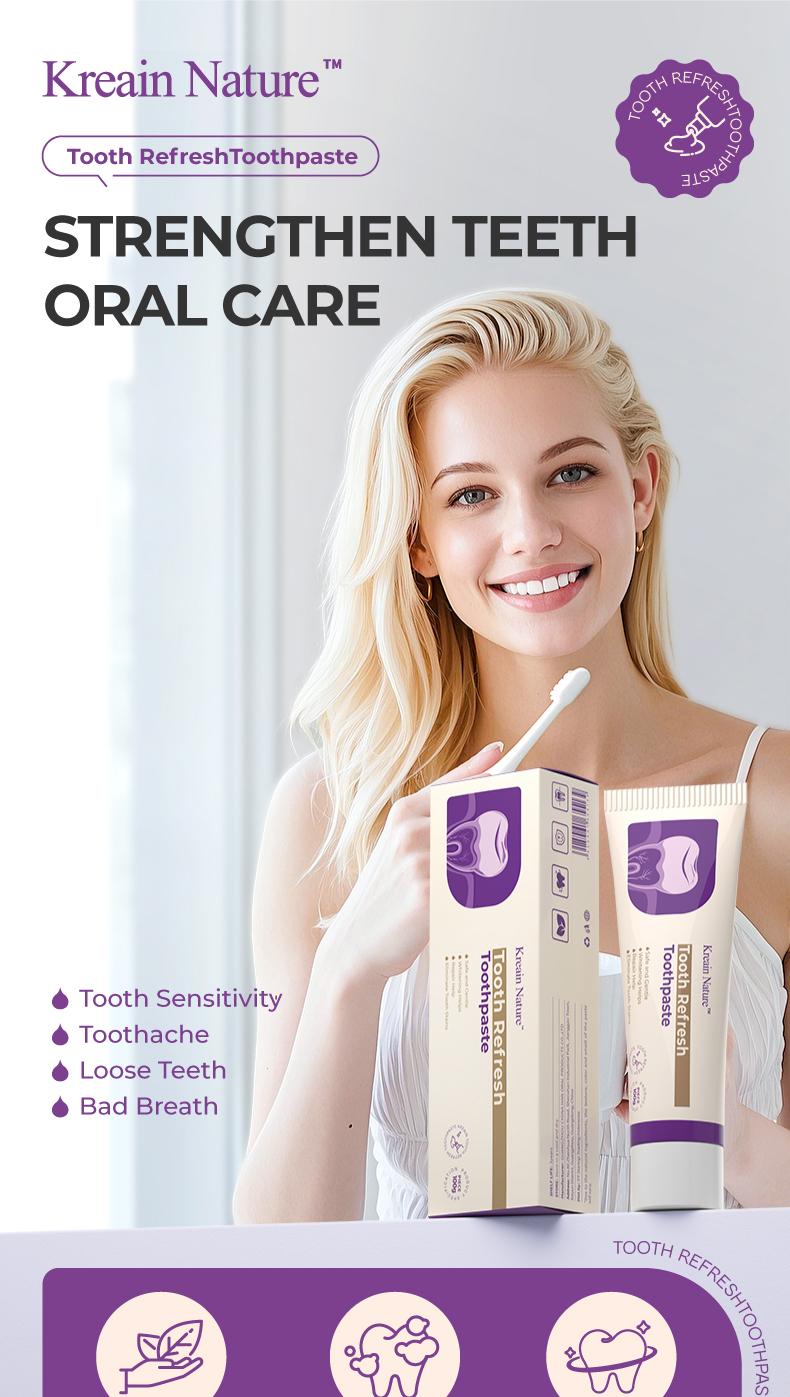 Tiktok Limited Price Oral Care Toothpaste, fresh breath, prevent tooth loss, natural ingredients, gentle care dealsforyoudays