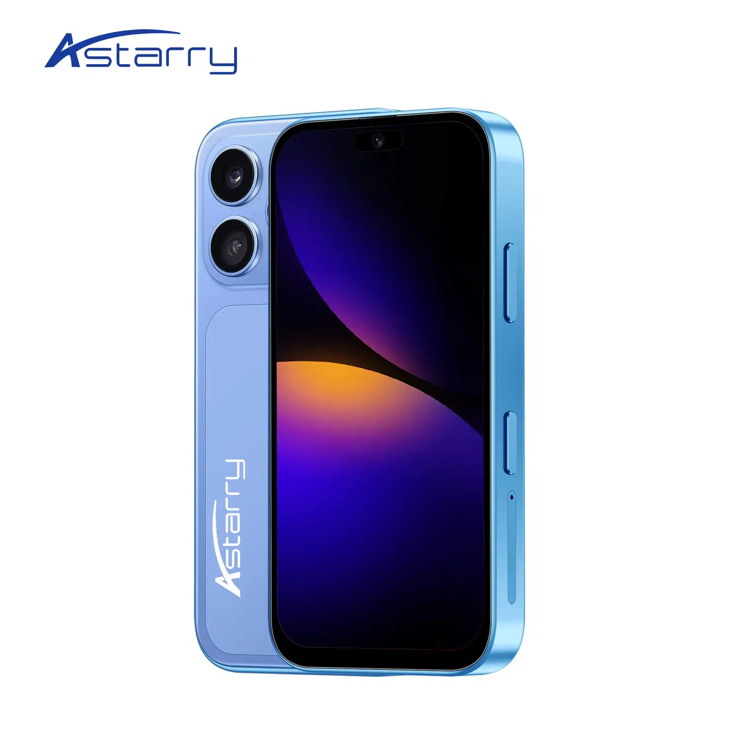 Astarry-18 Mini Pocket Android Phone, 2GB RAM+16GB ROM, MTK6580M Quad Core CPU, Android 10 System, 2MP Dual Camera, 3G Call & Internet, 2500mAh Battery Spare Phone