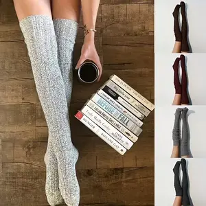 Thick & Cozy Over-The-Knee Socks for Women, Warm Stylish Preppy Socks, Essential for Cold Weather, Perfect Winter Gift