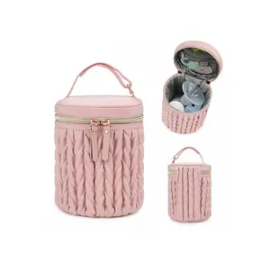 Insulated Diaper Cooler Bag For Moms, Waterproof Large Capacity Breast Milk Storage And Lunch Tote With Stroller Straps, Portable Baby Feeding Organizer For Travel, Daycare, Pumping And Daily Outings, Mom Life Essential Parenting Accessory
